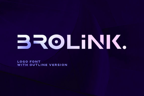 Brolink: A Modern Typeface for Bold Digital Statements