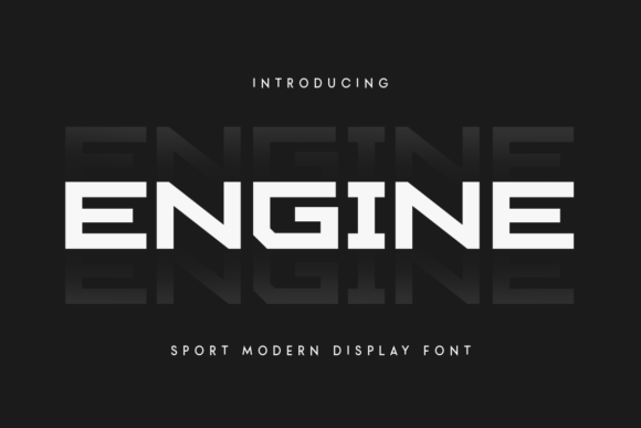 Engine: A Display Font Built for Impactful Design