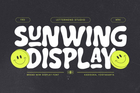 Sunwing Display: A Retro-Inspired Typeface for Modern Branding