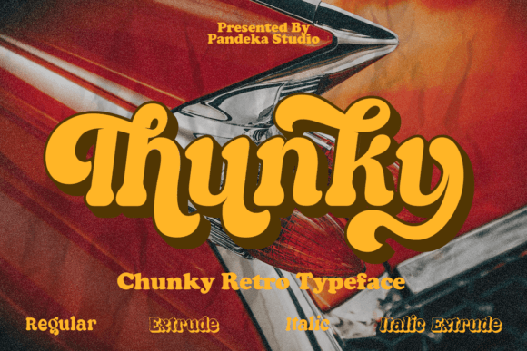 Thunky: A Warm and Rounded Serif for Retro Design